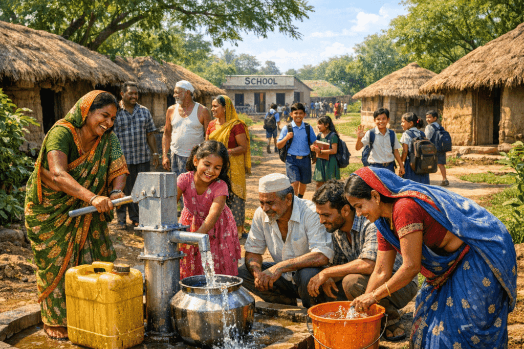 What Happens When a Village Gets Clean Water for the First Time