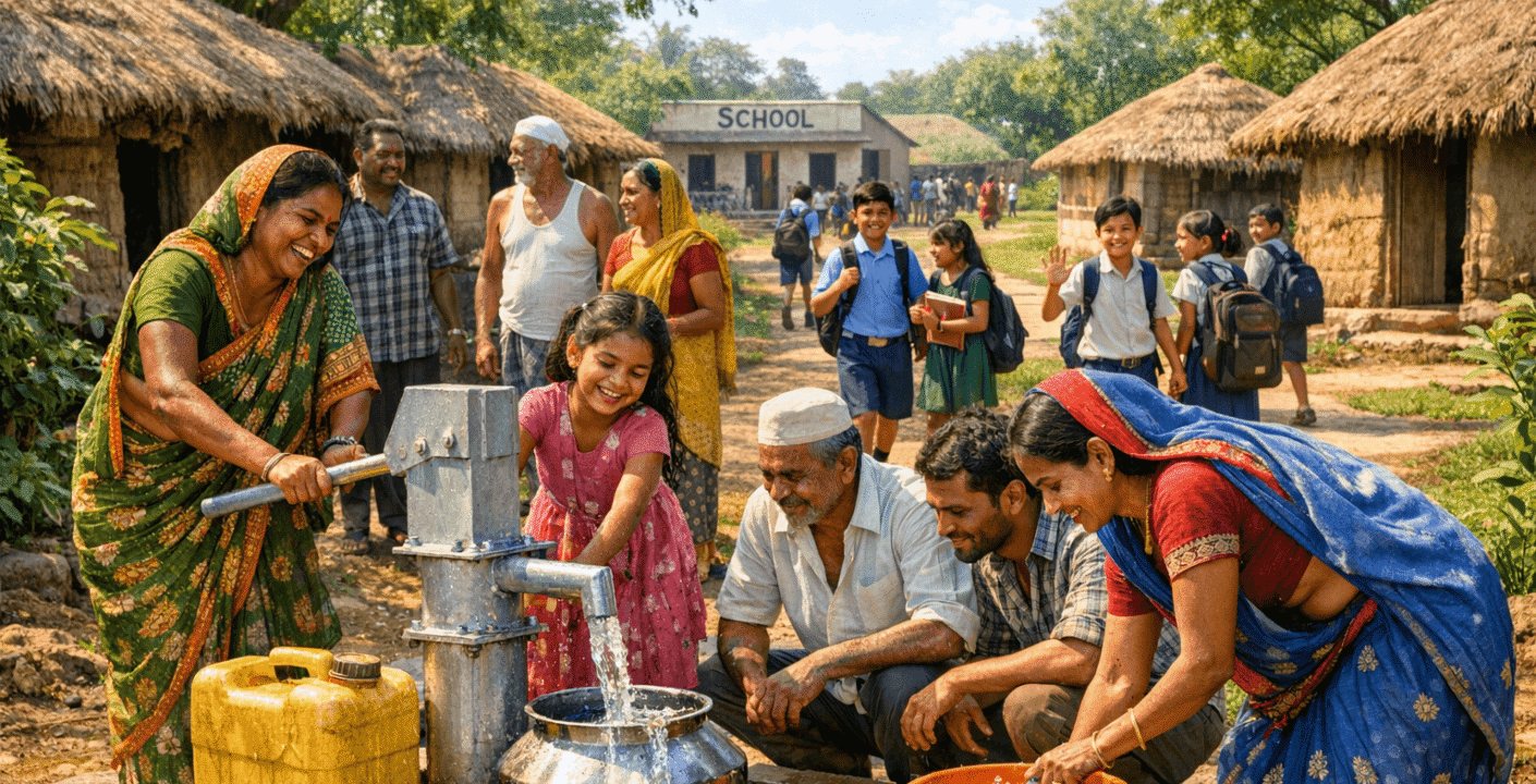What Happens When a Village Gets Clean Water for the First Time