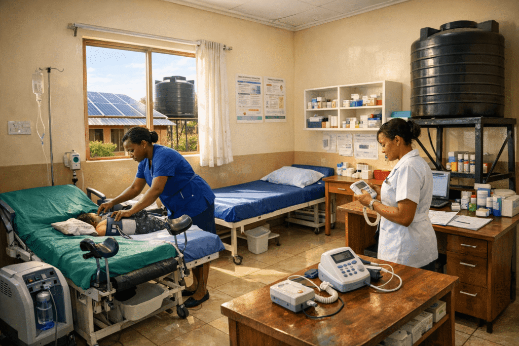 What a 35-Square-Metre Building Can Do — Inside a Remote Maternity Facility