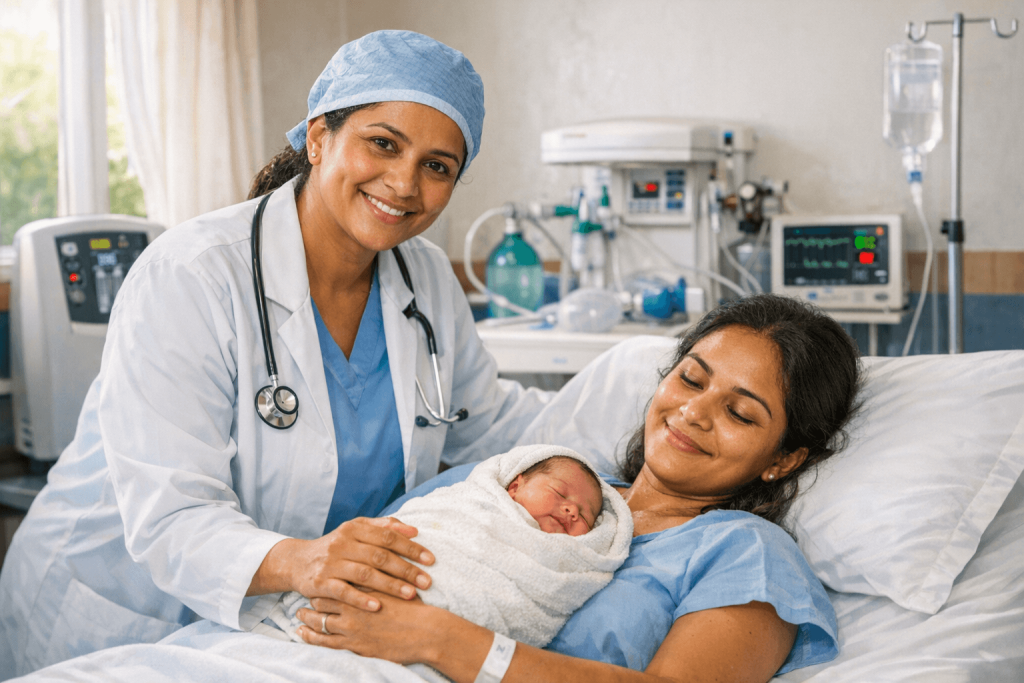 The First Breath — Why Safe Delivery Spaces Save Two Lives at Once