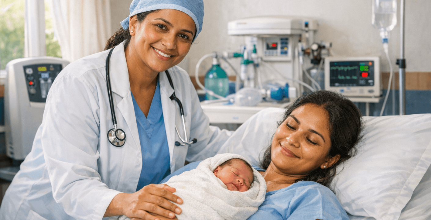 The First Breath — Why Safe Delivery Spaces Save Two Lives at Once